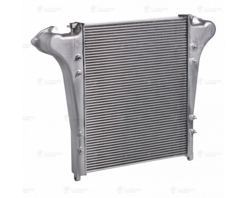 Охладитель КАМАЗ-65221-65224, 6350, 6560 дв.740.50-360, 51-320 наддувочного воздуха алюминиевый LUZAR