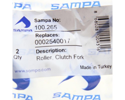 Ролик вилки MERCEDES сцепления SAMPA