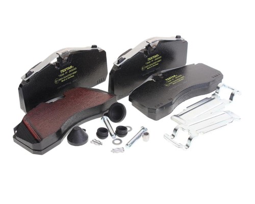 Колодки тормозные IVECO MAN MERCEDES (без выточки под датчик АБС) дисковые (211x93x30) (4шт.) TEXTAR