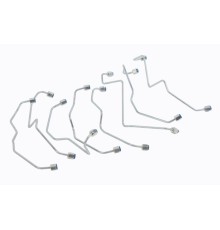 Трубка топливная КАМАЗ высокого давления комплект 8шт. (d=6мм) ТМК