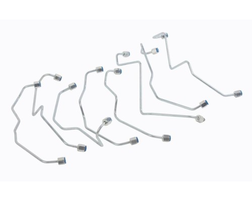 Трубка топливная КАМАЗ высокого давления комплект 8шт. (d=6мм) ТМК