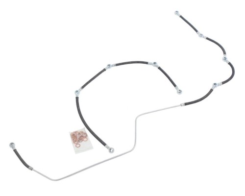 Трубка топливная КАМАЗ дренажная в сборе комплект (с шайбами в упаковке) ТМК