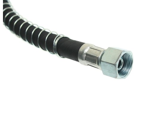 Шланг тормозной КАМАЗ-4310 задний (гайка-гайка) L=780мм в пружине ТМК