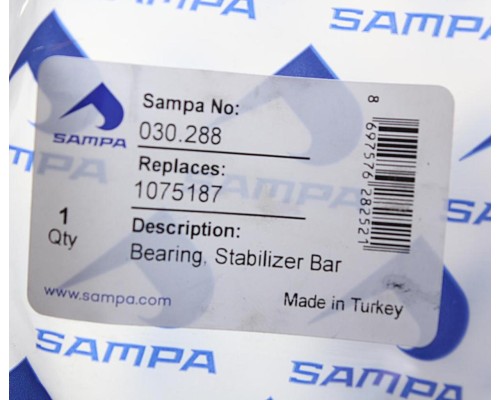 Втулка стабилизатора VOLVO FH12, 16 переднего (55x96мм) SAMPA