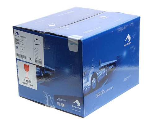 Зеркало боковое MAN TGL, TGM, TGA, TGS, TGX бордюрное правое с подогревом SAMPA