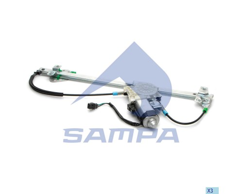 Стеклоподъемник КАМАЗ-5490 MERCEDES Atego, Axor двери правый электрический в сборе SAMPA