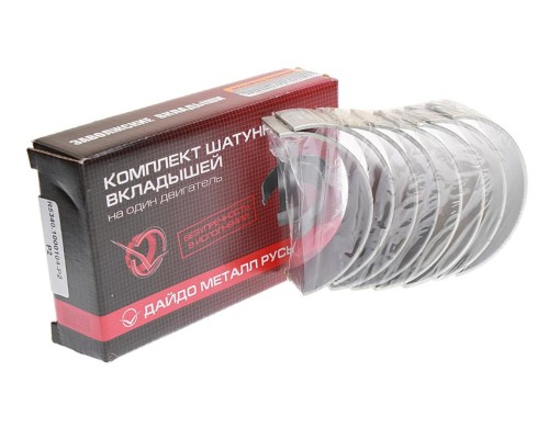 Вкладыши ЯМЗ-534 шатунные d+0.25 ДАЙДО МЕТАЛЛ РУСЬ