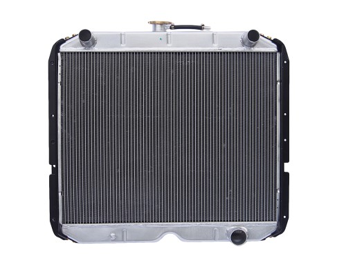 Радиатор УРАЛ-4320, 5323 алюминевый 2-х рядный дв.ЯМЗ LUZAR