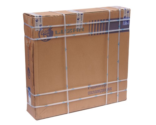 Радиатор УРАЛ-4320, 5323 алюминевый 2-х рядный дв.ЯМЗ LUZAR