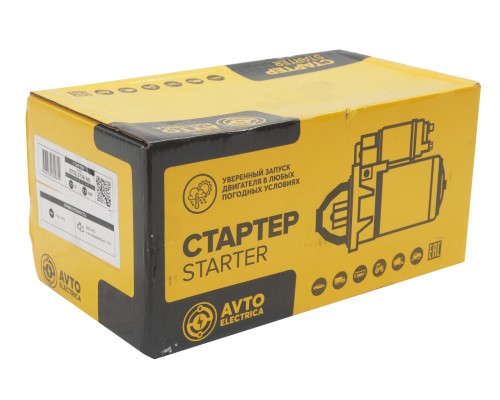 Стартер ГАЗ, УАЗ дв.ЗМЗ-402, 4021, 4025, 4026, УМЗ-421, 4215, 4216 редукторный z=9 1.7кВ AVTOELECTRICA
