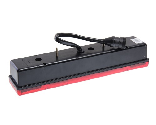 Фонарь задний ЗИЛ 12V (вилка СЦ7.501.606) со световозвращателем РУДЕНСК