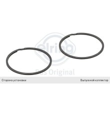 Прокладка коллектора MAN выпускного (2шт.) ELRING