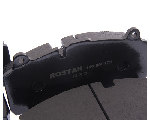 Колодки тормозные КАМАЗ-5490 SAF B9-22S передн./задн. с отв.под пятаки (210х93.8х30мм) (4шт.) ROSTAR