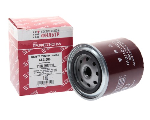 Фильтр масляный ГАЗ-3110, 3302 (дв.ЗМЗ-406) Профессионал КОСТРОМСКОЙ ФИЛЬТР