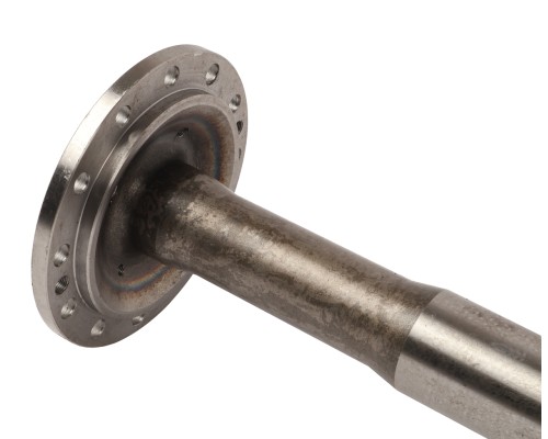 Полуось КАМАЗ-43114, 43118 левая длинная 20 шлицев (с блокировкой, двойной шлиц) АВТОМАГНАТ