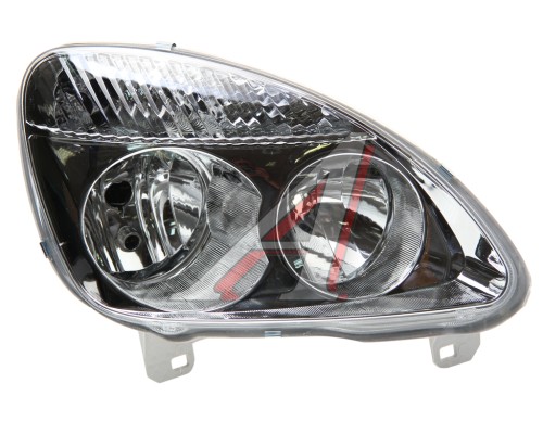 Фара блок ГАЗ-3302, 2217, 33104 правая Н/О (пластиковый рассеиватель) ФОРМУЛА СВЕТА