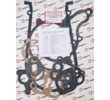 Прокладка двигателя ЗМЗ-511, 513, 5234 паронит малый комплект (10 наименований) КВАДРАТИС
