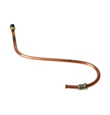 Трубка УРАЛ рулевого управления дв.КАМАЗ в сборе L=530мм/d=10мм медь