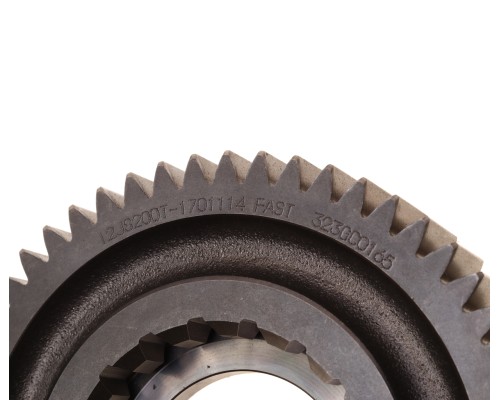 Шестерня КПП SHACMAN SHAANXI вала вторичного 4-й передачи Z=56 (замена на 12JS200T-1701114) OE
