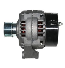 Генератор МАЗ, ЛАЗ, УРАЛ дв.ЯМЗ ЕВРО-3 поликлиновой шкив, монокронштейн 28В 80А КЗАТЭ (ЗиТ)