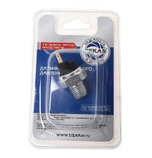 Датчик давления масла КАМАЗ, ГАЗ, ЗИЛ, УРАЛ, МТЗ, ЧТЗ на лампу (клемма) PEKAR