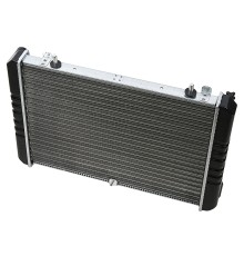 Радиатор ГАЗ-2217, 33021 алюминиевый 2-х рядный Н/О PEKAR