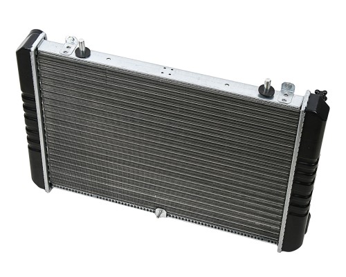 Радиатор ГАЗ-2217, 33021 алюминиевый 2-х рядный Н/О PEKAR