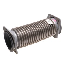 Металлорукав КАМАЗ-65115, НЕФАЗ дв.CUMMINS в сборе d=114мм L=405мм (нерж. сталь)(фл.8мм) повыш.гиб ГС