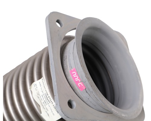 Металлорукав КАМАЗ-65115, НЕФАЗ дв.CUMMINS в сборе d=114мм L=405мм (нерж. сталь)(фл.8мм) повыш.гиб ГС