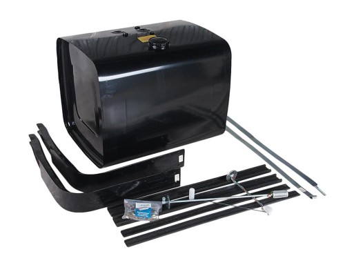 Бак топливный КАМАЗ 300л (650х650х810) с комплектом для установки+РТИ БАКОР