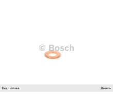 Кольцо уплотнительное VOLVO FE240 (06-) форсунки топливной BOSCH