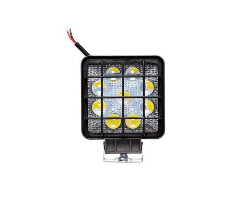 Фара рабочего света квадрат. 110х140х55мм 27Вт 9 светодиодов направ. свет линзованная AVTOELECTRICA