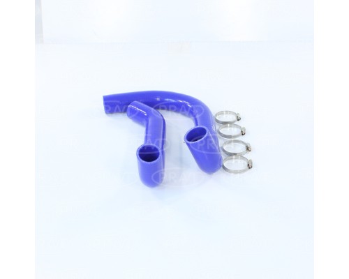 Патрубок ГАЗ-3302 Бизнес дв.УМЗ-4216 радиатора комплект 2шт. силикон PRAVT