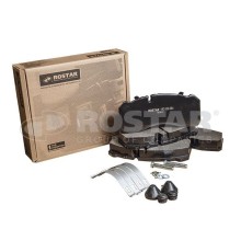 Колодки тормозные BPW MAN MERCEDES SAF дисковые (без выточки под датчик АБС) 211x93x30 (4шт.) ROSTA