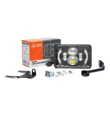 Фара МТЗ передняя прямоуг.светодиодная с ДХО,  с поворотником AVTOELECTRICA