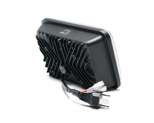 Фара МТЗ передняя прямоуг.светодиодная с ДХО,  с поворотником AVTOELECTRICA