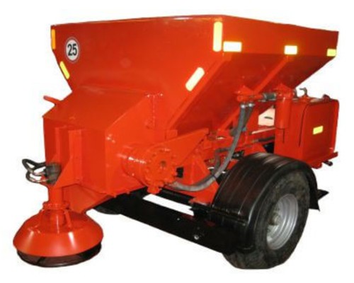 Полуприцеп МТЗ-320, Т-25 разбрасыватель песка 1.5куб.м КСТ