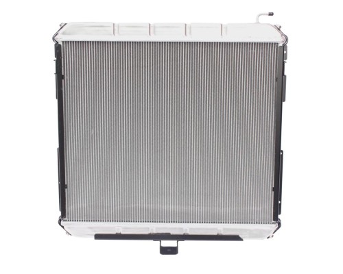 Радиатор ГАЗ-33106 Валдай алюминиевый 2-х рядный дв.CUMMINS ЕВРО-4 с дополнительным патрубком LUZAR