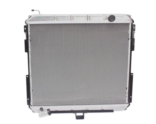 Радиатор ГАЗ-33106 Валдай алюминиевый 2-х рядный дв.CUMMINS ЕВРО-4 с дополнительным патрубком LUZAR