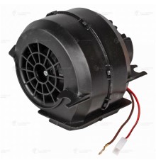 Мотор отопителя МАЗ в сборе с крыльчаткой и кожухом LUZAR