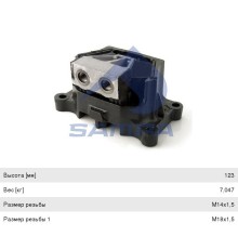 Подушка MERCEDES двигателя SAMPA