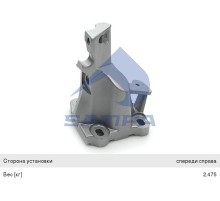 Кронштейн SCANIA кабины правый SAMPA