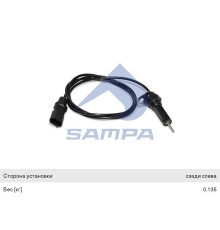 Датчик износа тормозных колодок VOLVO FH12 задний SAMPA