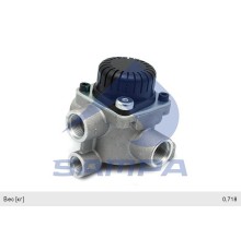 Клапан DAF XF95 ускорительный стояночной системы SAMPA