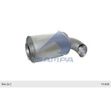 Глушитель VOLVO FH (05-) SAMPA