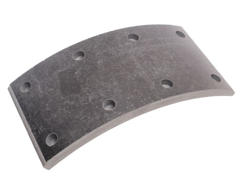 Накладка тормозной колодки ГАЗ-3307-09 задней сверл.Wшир.=100мм;Lдуги=200мм;hтолщ.=11.1/8.3мм FRITEX