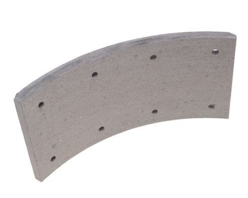 Накладка тормозной колодки ГАЗ-3307-09 задней сверл.Wшир.=100мм;Lдуги=200мм;hтолщ.=11.1/8.3мм FRITEX