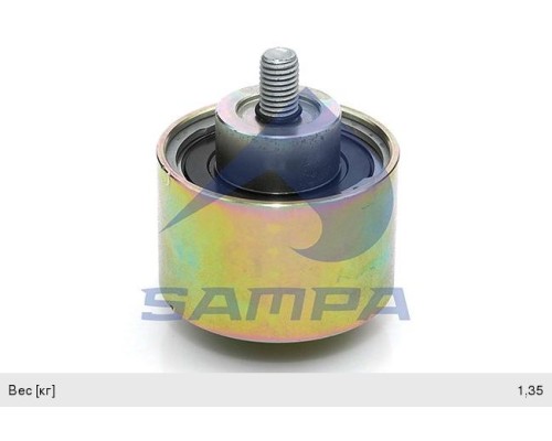 Ролик приводного ремня IVECO EuroTech, Cursor промежуточный (74х47мм) SAMPA