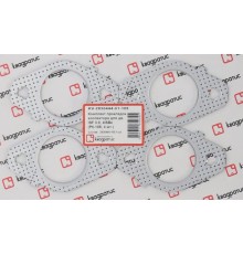 Прокладка КАМАЗ, ПАЗ, ГАЗ дв.CUMMINS ISBe, ISDe, ISF3.8 коллектора выпус.перфометалл к-т(4шт.)КВАДРАТИС