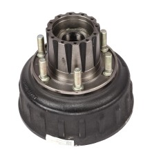 Барабан тормозной JAC N90 КАМАЗ Компас-9 задний (со ступицей в сборе) OE